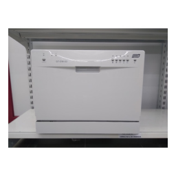 Quigg GT-DW-03 Dishwasher Compact Manuel utilisateur | Fixfr