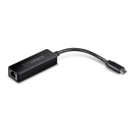 Trendnet TUC-ETG USB-C (Type-C) to Gigabit Ethernet Adapter Fiche technique