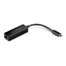 Trendnet TUC-ETG USB-C (Type-C) to Gigabit Ethernet Adapter Fiche technique | Fixfr