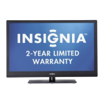 Insignia NS-42E760A12 42&quot; Class - LED - 1080p - 60Hz - HDTV Manuel utilisateur