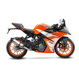 KTM RC 125 2017 Manuel utilisateur | Fixfr