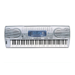 WK3000, WK3500 Claviers CASIO: Mode d'emploi + Chat IA | Fixfr