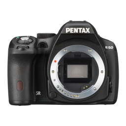 Pentax Série K-50 Mode d'emploi | Fixfr