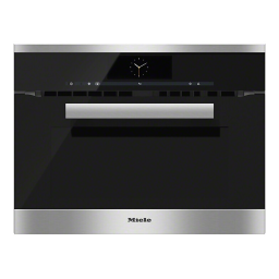 Miele H6800BM Manuel utilisateur | Fixfr