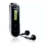Philips SA2315/02 Baladeur audio &agrave; m&eacute;moire flash Manuel utilisateur