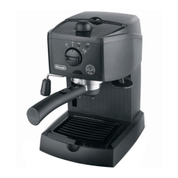 DeLonghi EC 150 Manuel utilisateur | Fixfr