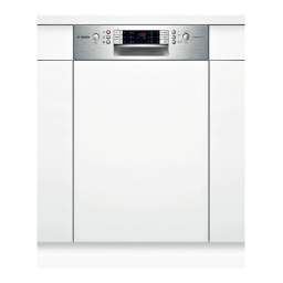 Bosch SPI69T55EU Notice d'Utilisation | AI Chat & PDF | Fixfr