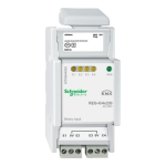 Schneider Electric KNX- Exp&eacute;diteur de temps REG-K Mode d'emploi