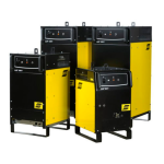 ESAB Parallel connection of LAF-welding power source Manuel utilisateur