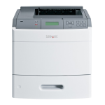 Lexmark T652 Manuel utilisateur