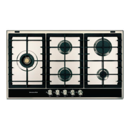 KitchenAid KHPS 7550 Hob Manuel utilisateur | Fixfr