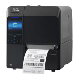 SATO CL4NX Plus Fiche technique | Fixfr