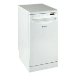 Hotpoint SIUF 32120 P Dishwasher Manuel utilisateur