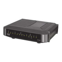 Cisco EPC3925 Manuel utilisateur | Fixfr