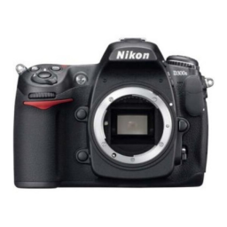 Nikon D300 Manuel utilisateur | Fixfr