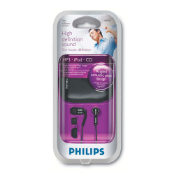 Philips SHE9700/00 Écouteurs intra-auriculaires Manuel utilisateur | Fixfr