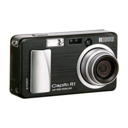 Ricoh Caplio R1 Manuel du propriétaire | Fixfr