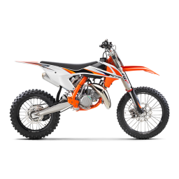 KTM 85 SX 19/16 2021 Manuel du propriétaire | Fixfr