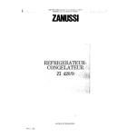 Zanussi ZI420/9 Manuel utilisateur