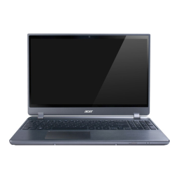 Acer Aspire M5-581T Ultra-thin Guide de démarrage rapide | Fixfr