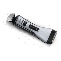 Philips QS6160/32 StyleShaver tondeuse et rasoir étanches Manuel utilisateur | Fixfr