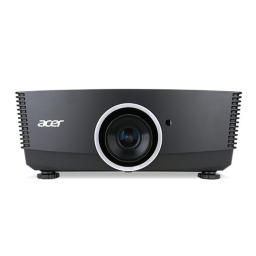 Acer F7200 Projector Manuel utilisateur | Fixfr