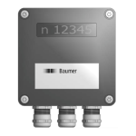 Baumer Relay modul DS 93 R Signal Processing Fiche technique