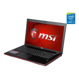 MSI GE70 Apache Pro (GTX 960M) LAPTOP Manuel du propriétaire | Fixfr