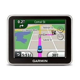 Garmin Nüvi 2200 Manuel utilisateur | Fixfr