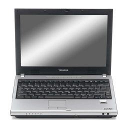 Toshiba SATELLITE U200 Manuel du propriétaire | Fixfr