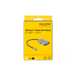 DeLOCK 87776 USB Type-C&trade; Splitter (DP Alt Mode) &gt; 1 x HDMI + 1 x VGA out Fiche technique