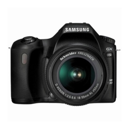 Samsung GX-1S Manuel utilisateur | Fixfr