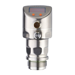 IFM PI2799 Flush pressure sensor Mode d'emploi | Fixfr