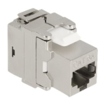 DeLOCK 87036 Keystone Module RJ45 jack to LSA Cat.6A 180&deg; toolfree metal Fiche technique