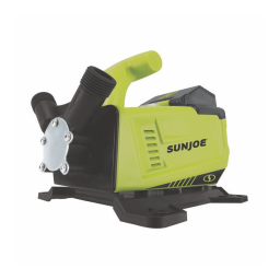 Sun Joe 24V-XFP5-CT 24-Volt iON+ Cordless 5.0-GPM Transfer Pump Manuel du propriétaire | Fixfr