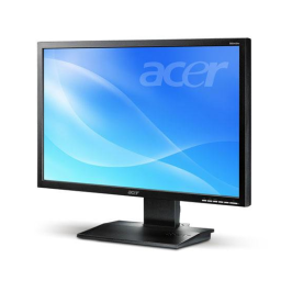 Acer B223WV Monitor Guide de démarrage rapide | Fixfr