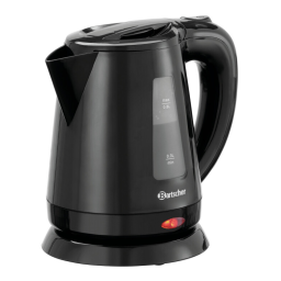Bartscher 200108 Kettle 0,8L Mode d'emploi | Fixfr