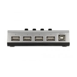 DeLOCK 87762 Switch USB 2.0 Fiche technique | Fixfr