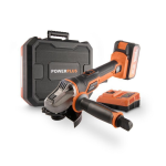 Powerplus POWDP35150 ANGLE GRINDER SET 20V 115MM +BATT. 40V 2.5AH+CHAR. Manuel du propri&eacute;taire