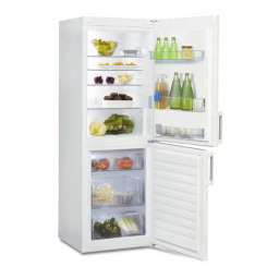 Whirlpool WBE3114 W Fridge/freezer combination Manuel utilisateur | Fixfr
