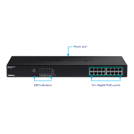 Trendnet RB-TPE-TG160g 16-Port Gigabit PoE+ Switch Fiche technique