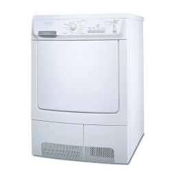 Electrolux EDC78550W Manuel utilisateur | Fixfr