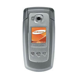 Samsung SGH-E770 Mode d'emploi : Chat IA & PDF | Fixfr