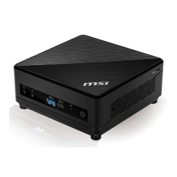 MSI Cubi 5 10M BUSINESS & PRODUCTIVITY PC Manuel du propriétaire | Fixfr