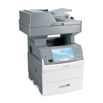 Lexmark X654DE Manuel utilisateur