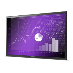 ViewSonic CDP4237-L, CDP4737-L, CDP5537-L : Guide + IA | Fixfr