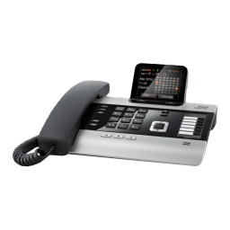 Gigaset DX600A ISDN Mode d'emploi | Fixfr