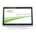 Acer UT220HQL Monitor Guide de d&eacute;marrage rapide