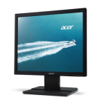 Acer V176L Monitor Guide de d&eacute;marrage rapide