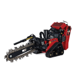 Toro TRX-250 Walk-Behind Trencher (22983) Manuel utilisateur